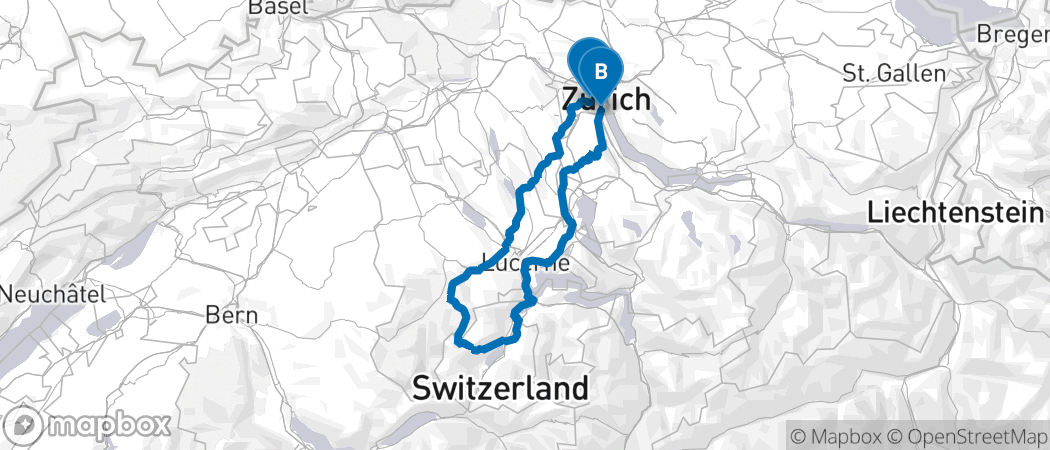 Route map for Revisiting Glaubenberg